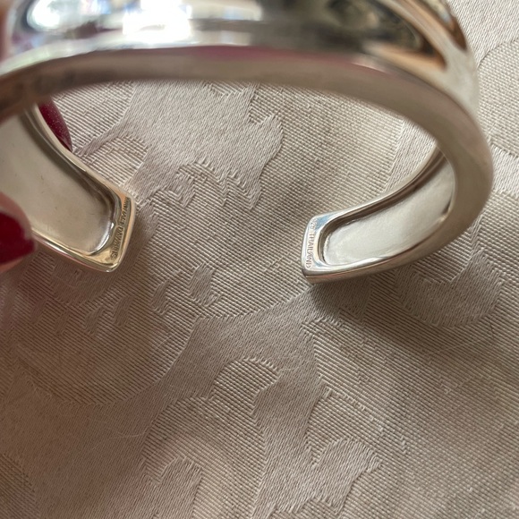 Sterling silver cuff bracelet - Picture 3 of 3